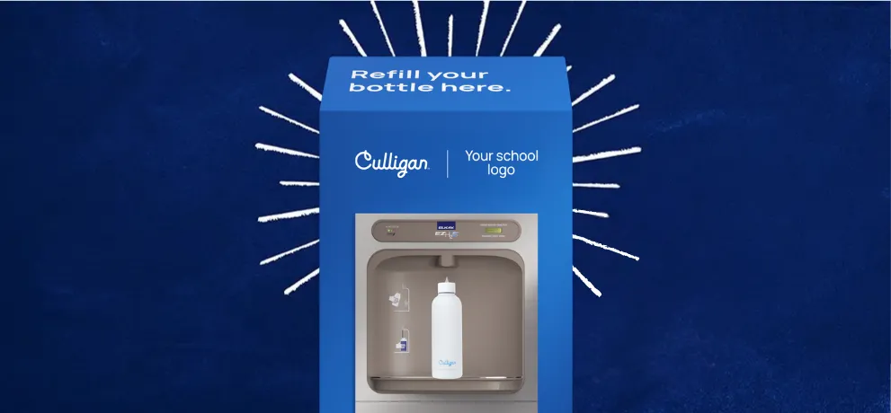 Culligan Wasserspender für Schulen – Trinkflasche umweltfreundlich nachfüllen