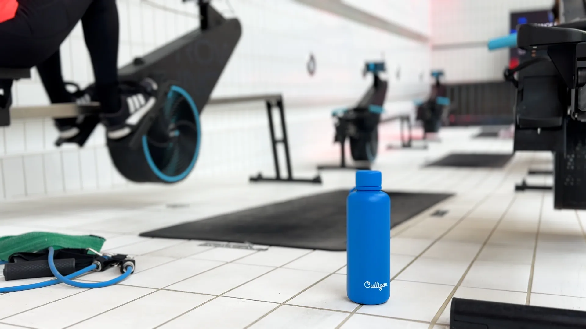 Culligan Refill Flasche bei Trainingseinheit bei Row Inc
